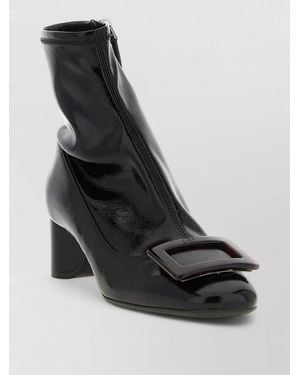Roger Vivier Stretch Ankle Boots - Black