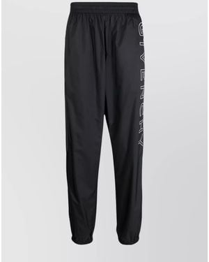 Givenchy Logo-Embroidered Track Trousers - Black