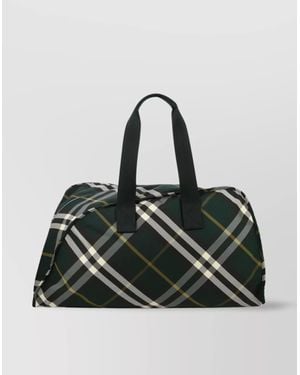 Burberry Nylon Shield Travel Bag - Black