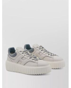 Hogan Leather Low-Top Trainers - Multicolour