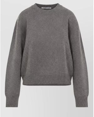 Studio Nicholson Cashmere Wool Crewneck Jumper - Grey