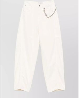 ERMANNO FIRENZE Straight-Leg Jeans - White