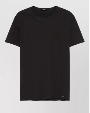Tom Ford Logo-Tag Jersey Underwear T-Shirt - Black