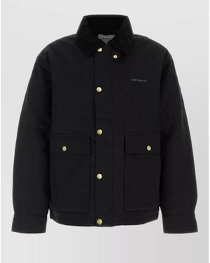 Carhartt Nylon Quilted Padded Coat - Black