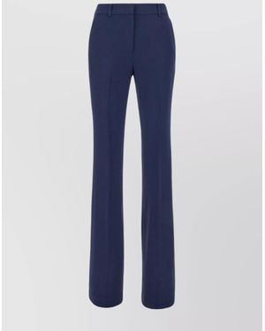 Michael Kors Flared Tailored Trousers - Blue