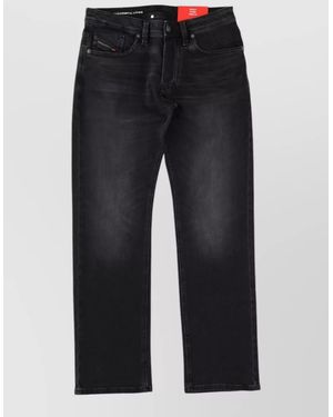 DIESEL Straight-Leg Trousers - Blue