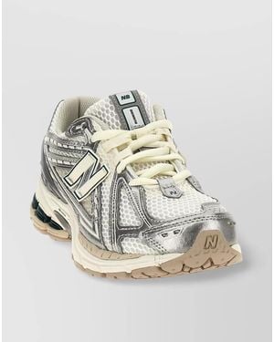 New Balance Nylon Low-Top Trainers - Metallic