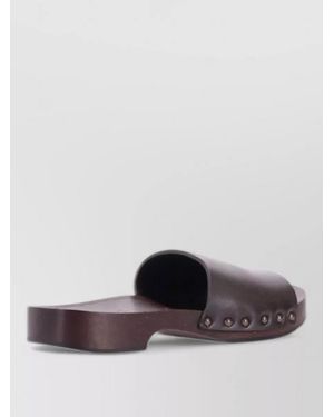 LA ROSE Leather Sandals - Multicolour