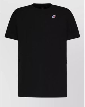 K-Way Cotton T-Shirt - Black