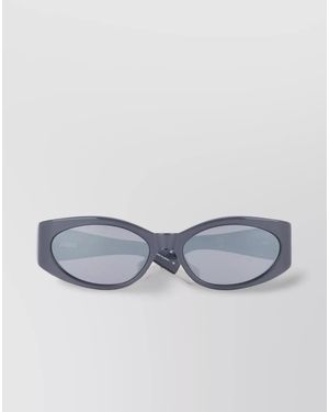 Jacquemus Oval Sunglasses - Blue