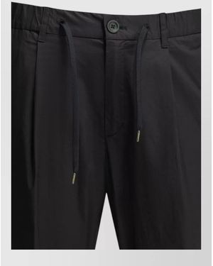Herno Straight-Leg Trousers - Black