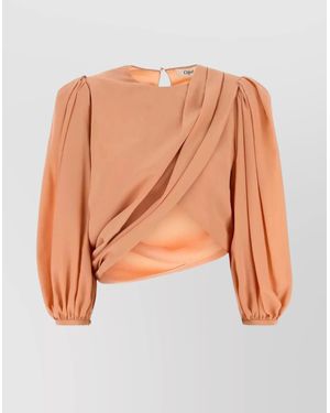 Chloé Silk Top - Pink