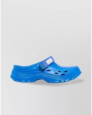 Suicoke Cutout Sandals - Blue
