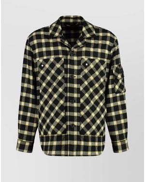 Versace Wool Overshirt - Black