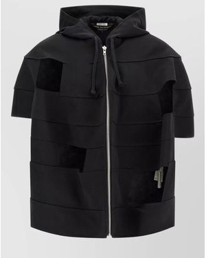 Comme des Garçons Solid Hood Jacket - Black