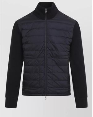 Moncler Cardigan Tricot Jacket Tech Front - Blue