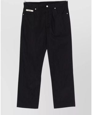 Moschino Straight-Leg Trousers - Black