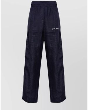 Palm Angels Logo Track Trousers - Blue