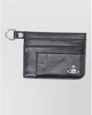 Vivienne Westwood Leather Keyring - Grey
