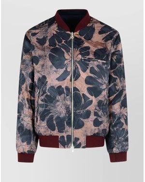 Dries Van Noten Reversible Bomber Jacket - Blue