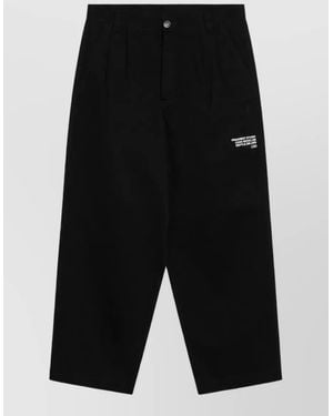 Moncler Loose Fit Pants - Black