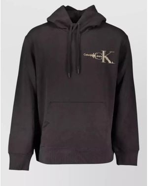 Calvin Klein Cotton Hoodie - Black