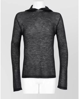 Rick Owens Cashmere Lightweight Jacket - Black