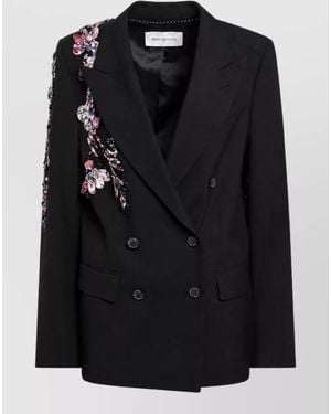 Dries Van Noten Wool Blazer - Black