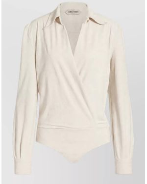 Alberta Ferretti Blouse - Natural
