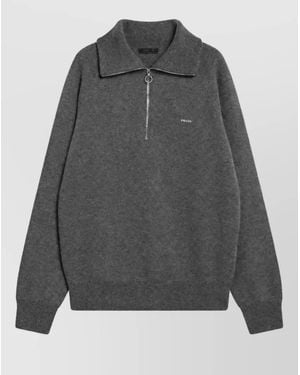 Prada Wool Sweater - Gray