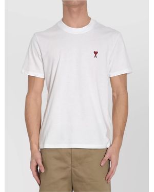 Ami Paris Ami De Coeur T-Shirt - White
