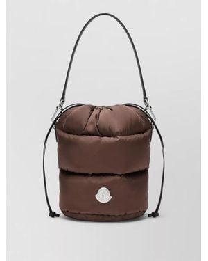 Moncler Shoulder Bag Adjustable Strap Padded Design - White