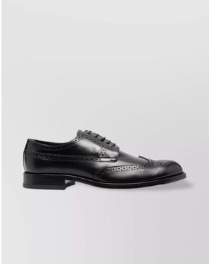 Tod's Polished Brogue Lace Shoes - Multicolor
