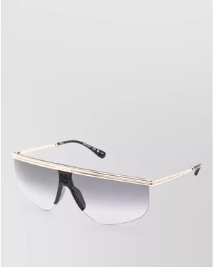 Chloé Metal Shield Sunglasses - White
