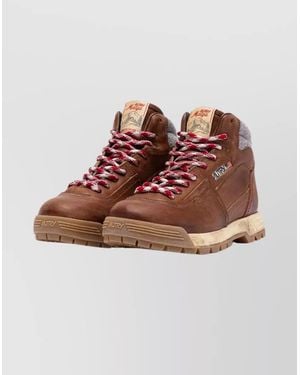 Autry Leather Hiking Boots - Brown