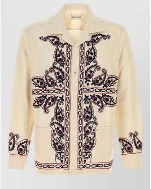 BAZISZT Silk Shirt - Natural