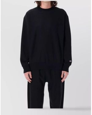 Champion Cotton-Blend Relaxed-Fit Crewneck Sweatshirt - Blue