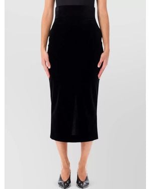 Alberta Ferretti Pencil Skirt - Black