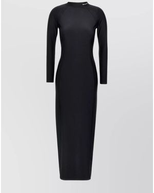 Alexander Wang Stretch Nylon Midi Dress - Blue