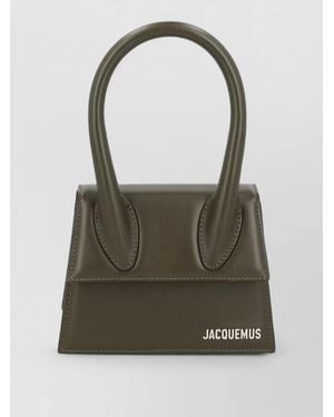 Jacquemus Le Chiquito Leather Cross-Body Bag - Green