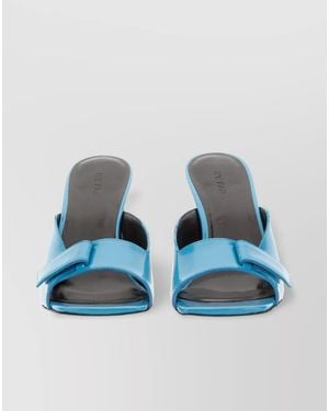 BY FAR Leather Sandals - Blue