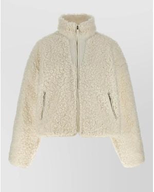 Entire studios Ribbed Teddy Jacket - Natural