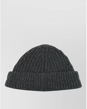 MM6 by Maison Margiela Wool Beanie - Black
