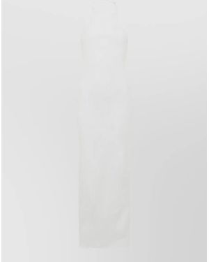 Jacquemus Sleeveless Maxi Dress - White