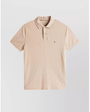 Tommy Hilfiger Performance Polo Short Sleeves - Natural