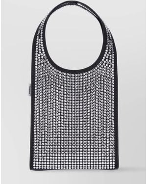 Coperni Swipe Shoulder Bag - Black