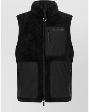 Moncler Reversible Quilted Padded Vest - Black