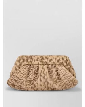 THEMOIRÈ Tia Clutch Soft Structure Pleated Texture - Natural