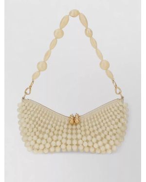Cult Gaia Acrylic Shoulder Bag - Natural