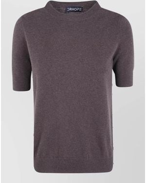 DR. HOPE Cashmere Sweater - Purple